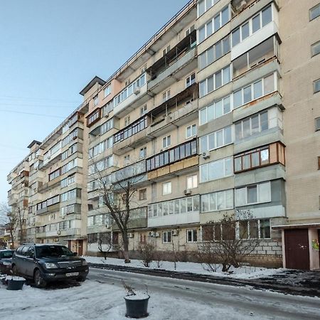 Kvartirkoff Na Obolonskiy Prospekt 7 Kyjev Exteriér fotografie